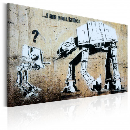 Tablou I Am Your Father By Banksy-01