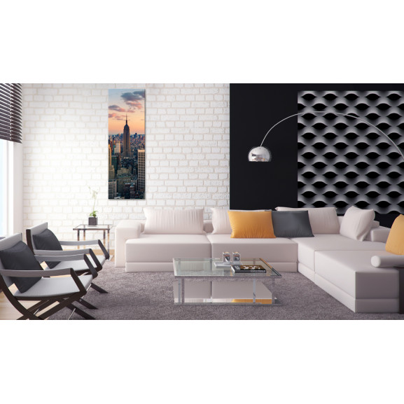 Tablou solitary skyscraper 45 cm x 135 cm