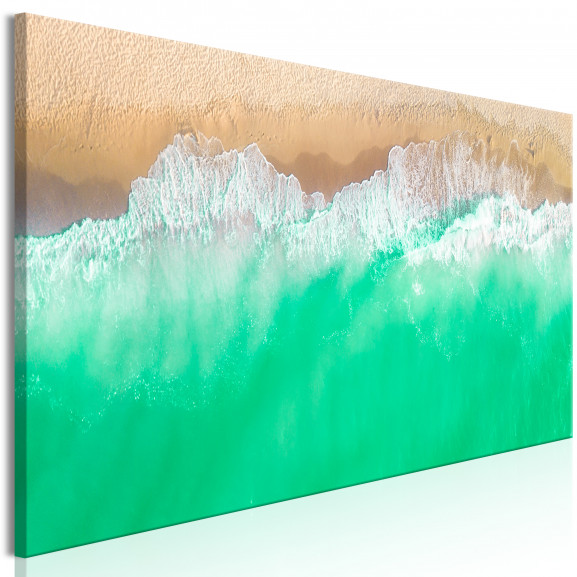 Tablou Coast (1 Part) Narrow Green