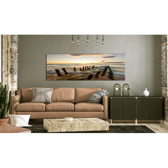 Tablou wooden breakwaters