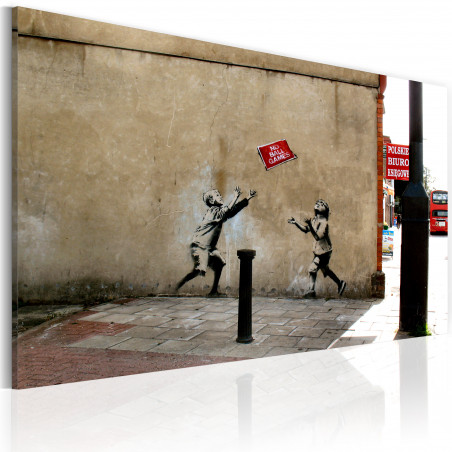 Tablou No Ball Games (Banksy)-01