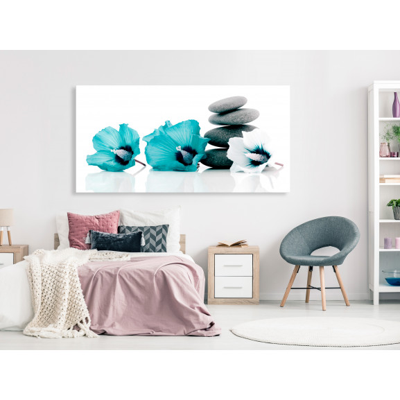 Tablou calm mallow (1 part) turquoise