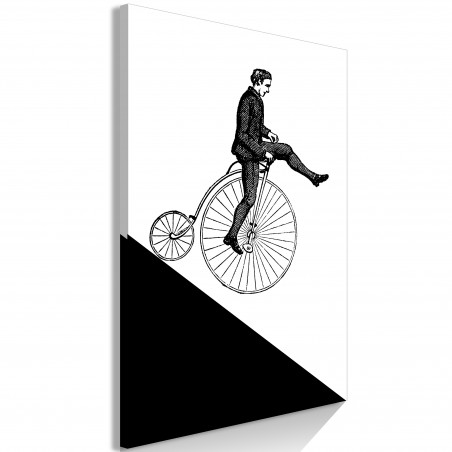 Tablou Cyclist (1 Part) Vertical-01