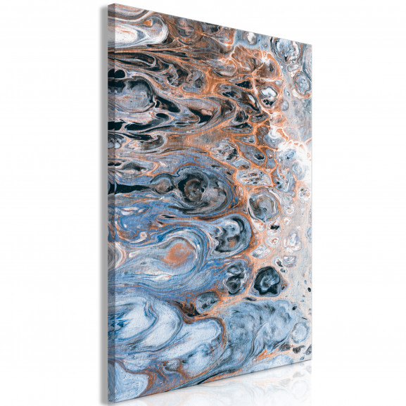 Tablou Sienna Blue Marble (1 Part) Vertical