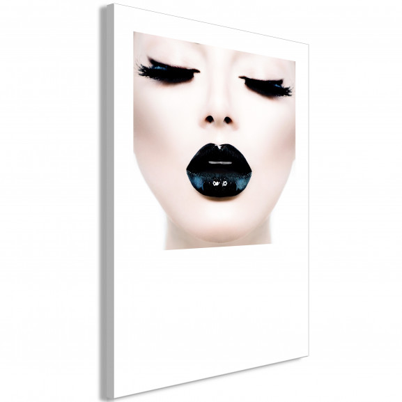 Tablou Black Lips (1 Part) Vertical