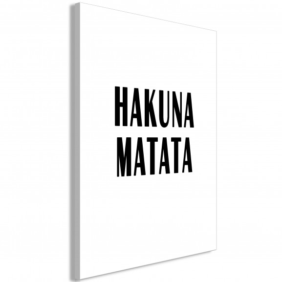 Tablou Hakuna Matata (1 Part) Vertical