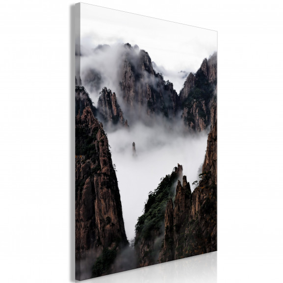 Tablou Fog Over Huang Shan (1 Part) Vertical