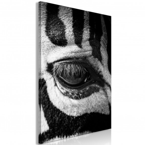 Tablou Zebra Eye (1 Part) Vertical