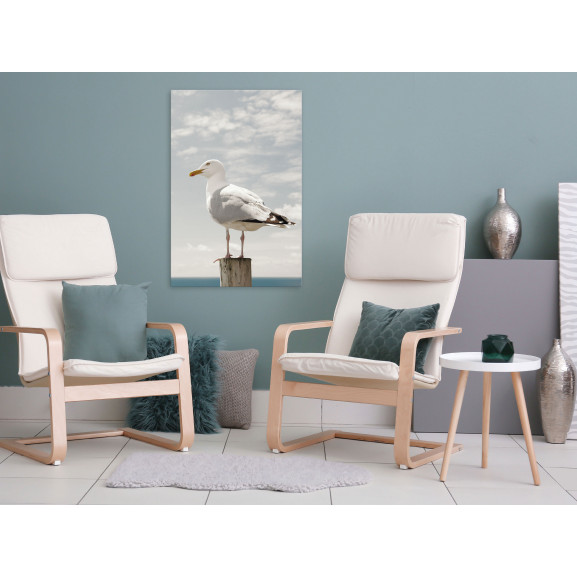 Tablou seagull (1 part) vertical