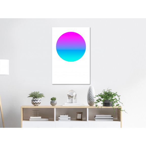 Tablou colourful circle (1 part) vertical