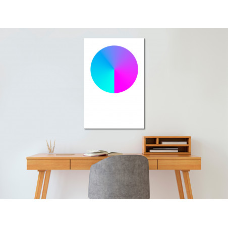 Tablou Neon Gradient (1 Part) Vertical-01