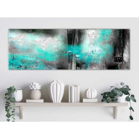 Tablou turquoise fog (1 part) narrow