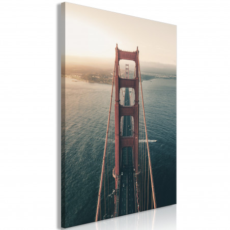 Tablou Golden Gate Bridge (1 Part) Vertical-01