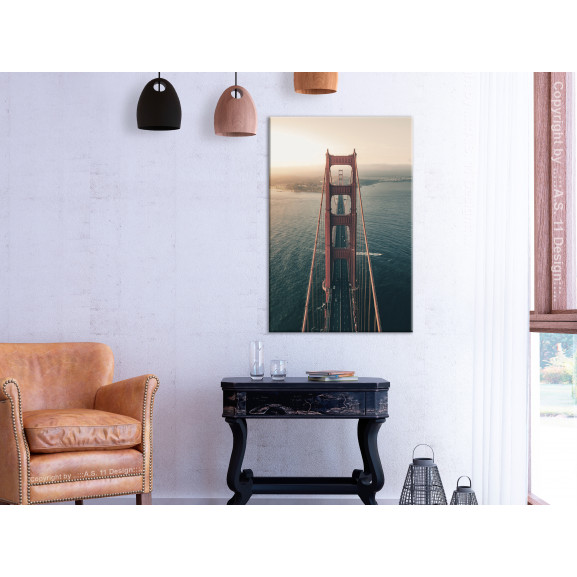 Poza Tablou Golden Gate Bridge (1 Part) Vertical