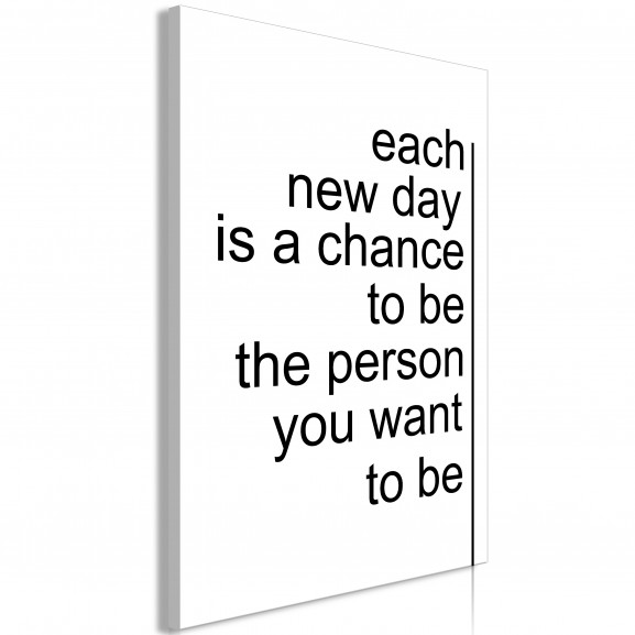 Tablou Inspirational Quotes (1 Part) Vertical