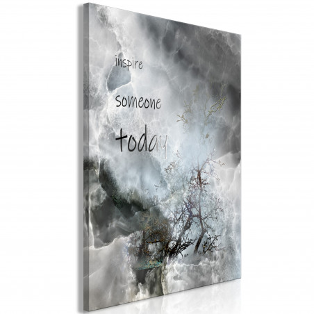 Tablou Inspire Someone Today (1 Part) Vertical-01