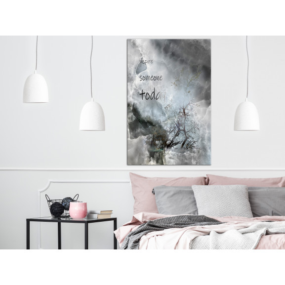 Tablou inspire someone today (1 part) vertical