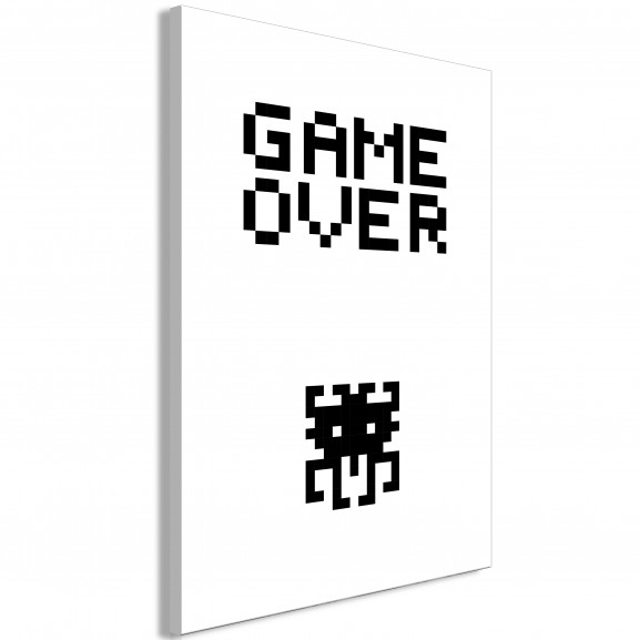 Tablou Game Over (1 Part) Vertical