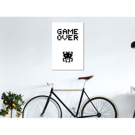 Tablou Game Over (1 Part) Vertical-01