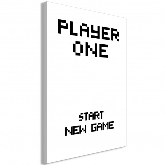 Tablou Start New Game (1 Pat) Vertical