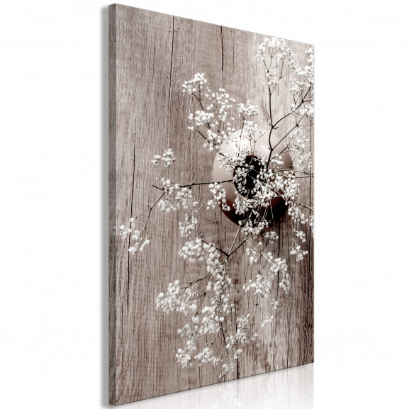 Tablou Dried Flowers (1 Part) Vertical