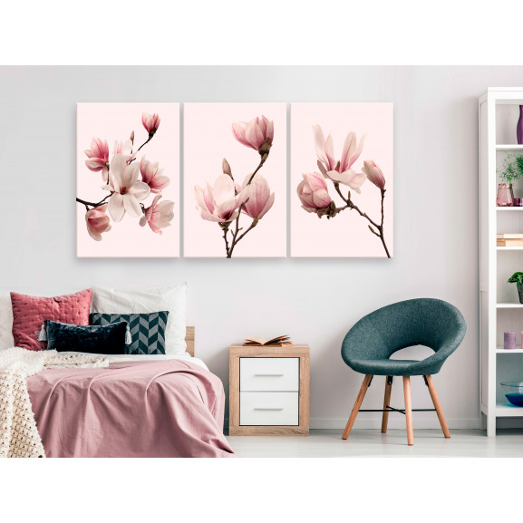 Poza Tablou Spring Magnolias (3 Parts)