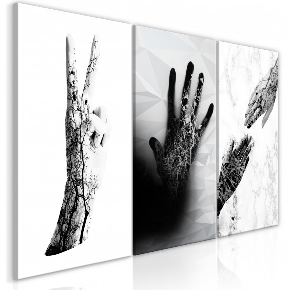 Tablou Female Hands (3 Parts)