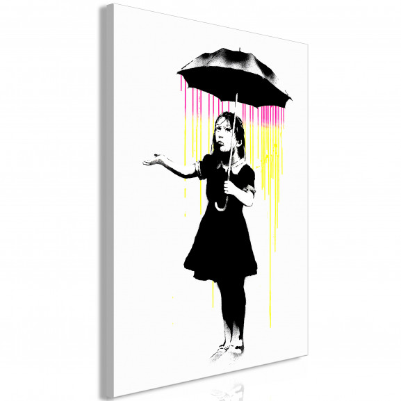 Tablou Girl With Umbrella (1 Part) Vertical