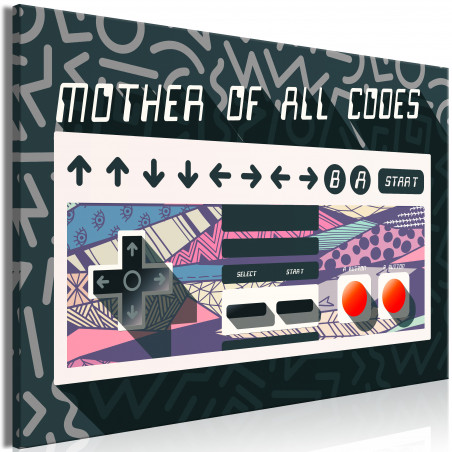 Tablou Mother Of All Codes (1 Part) Wide-01