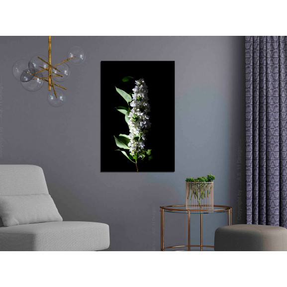 Poza Tablou White Lilacs (1 Part) Vertical