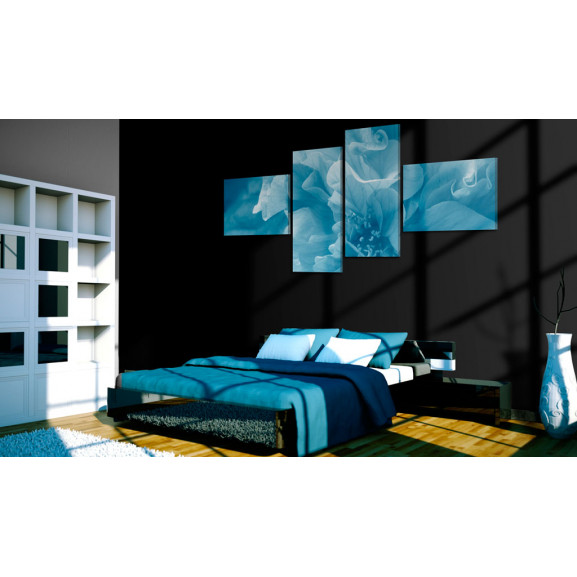Tablou blue azalia flower