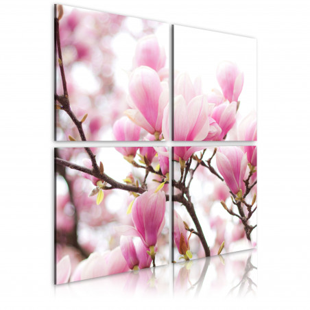 Tablou Blooming Magnolia Tree-01