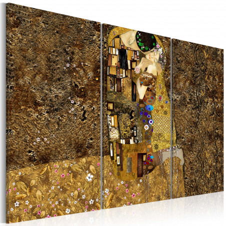 Tablou Klimt Inspiration Kiss-01
