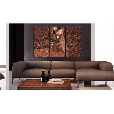 Tablou Klimt Inspiration The Color Of Love-01
