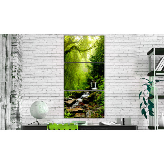 Tablou brook among trees