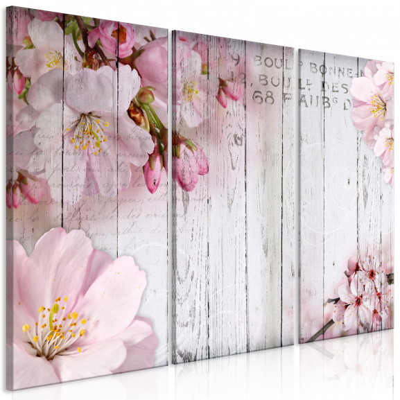 Tablou Flowers On Boards (3 Parts)