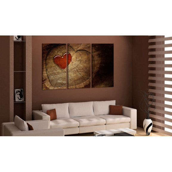 Tablou old love does not rust 3 pieces