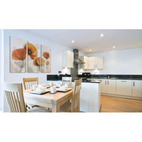 Tablou Artistic Poppies Triptych-01