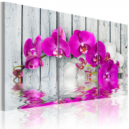 Tablou Harmony: Orchid Triptych-01