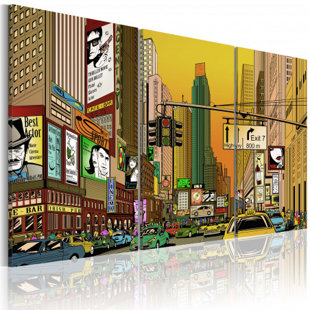 Tablou Cartoon Nyc-01