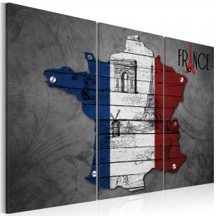 Tablou Symbols Of France Triptych