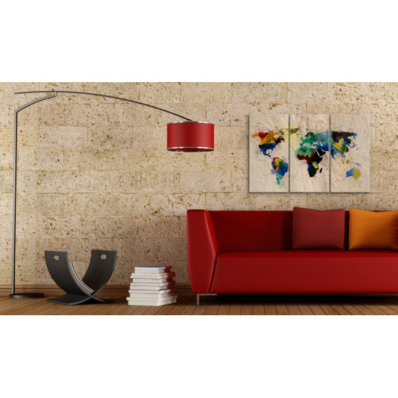 Tablou the world of colors triptych