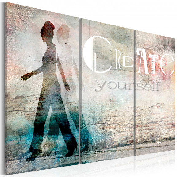 Tablou Create Yourself Triptych