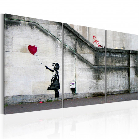 Tablou There Is Always Hope (Banksy) Triptych-01
