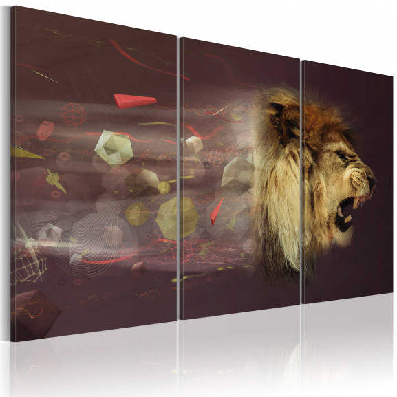 Tablou Lion (Abstract)