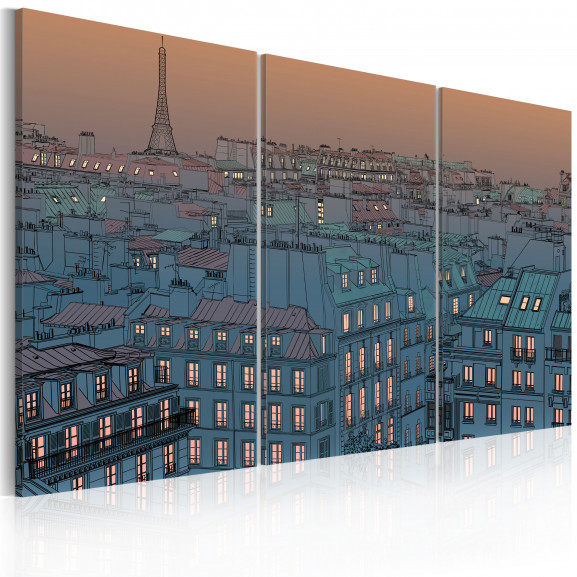 Tablou Paris The City Goes To Sleep