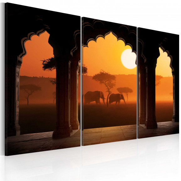 Tablou The Tranquillity Of Africa Triptych