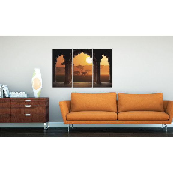 Tablou The Tranquillity Of Africa Triptych