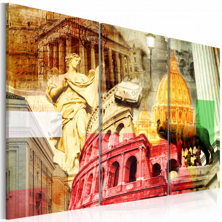 Tablou Charming Rome Triptych-01