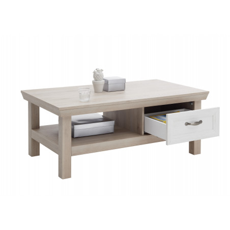 Masa Cafea Avenue, Stejar Si Anderson Pine, 114 x 65 x 45.5 Cm-01